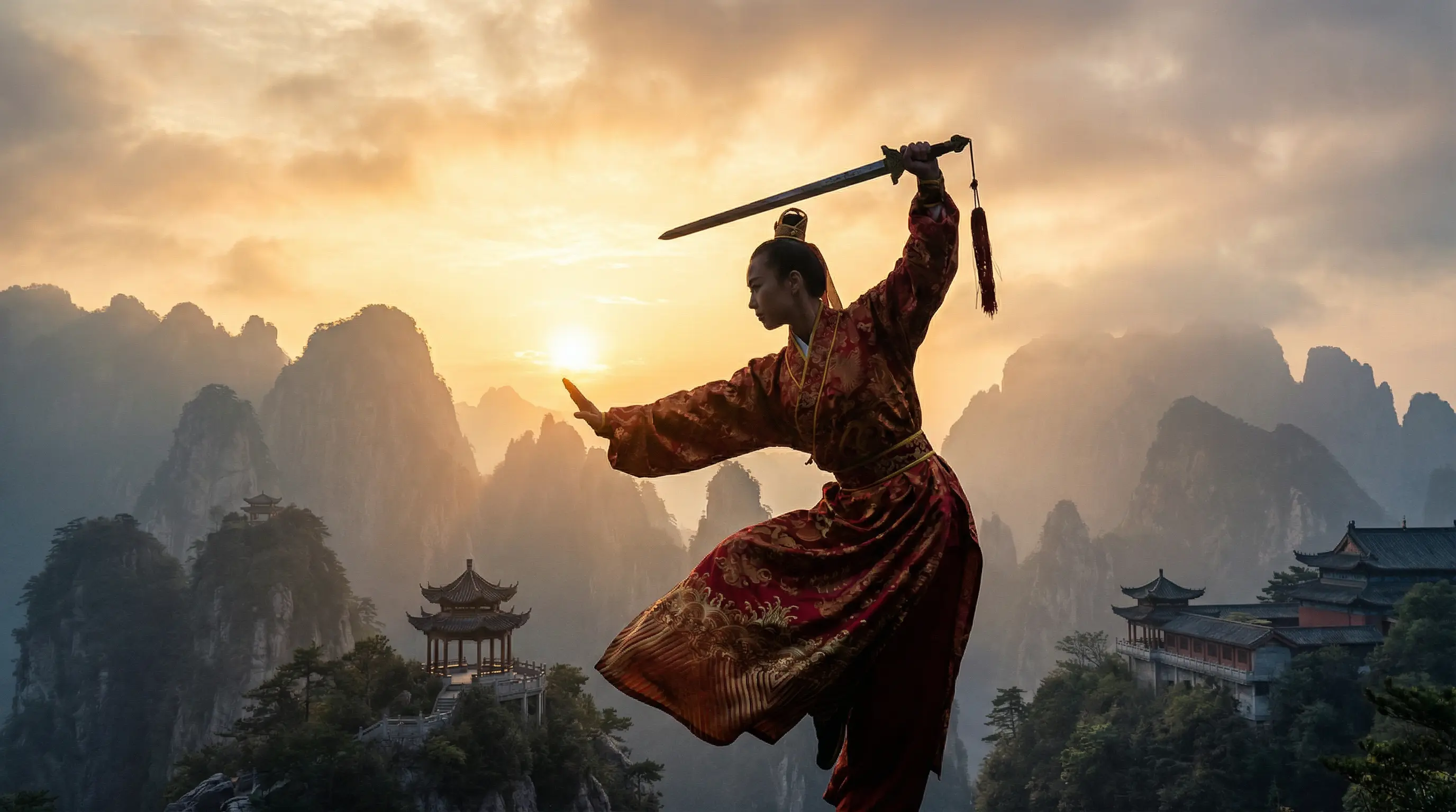 鬼面王爷的弃宠娇妃 武术表演视频封面